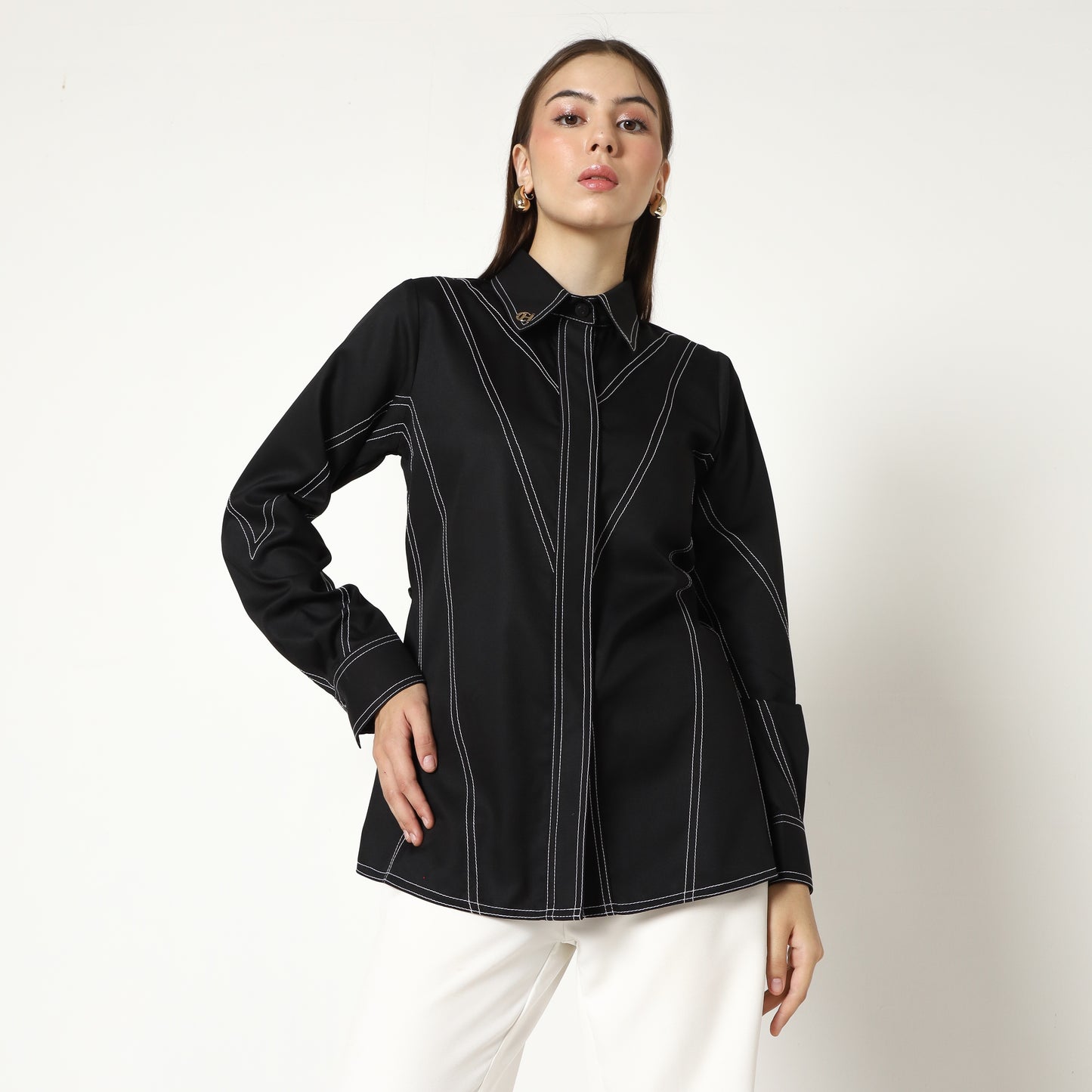 Chanté - Margo Shirt in Black