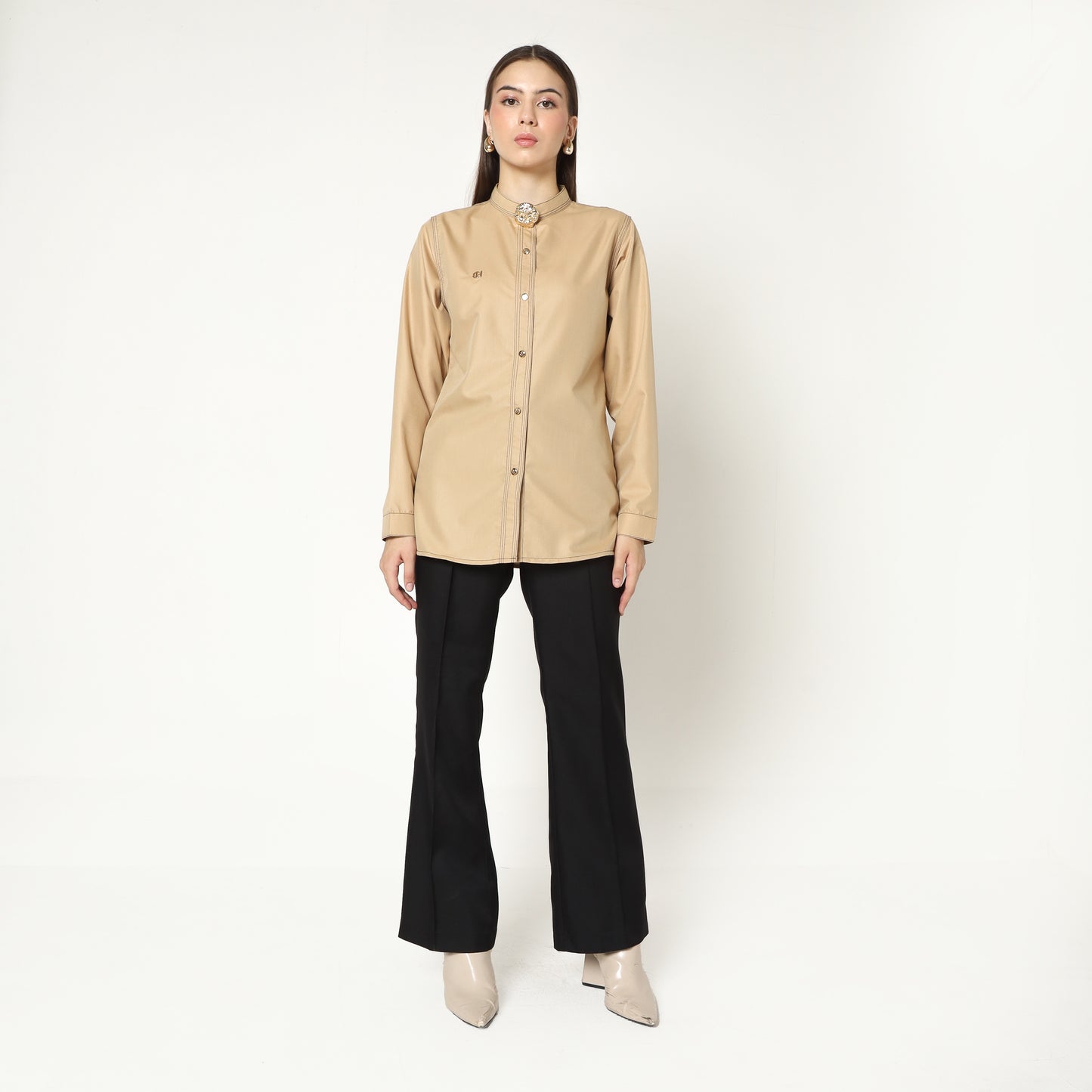 Chanté - Macy Shirt in Sand