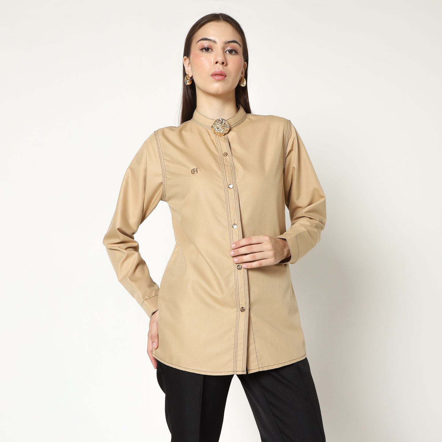 Chanté - Macy Shirt in Sand