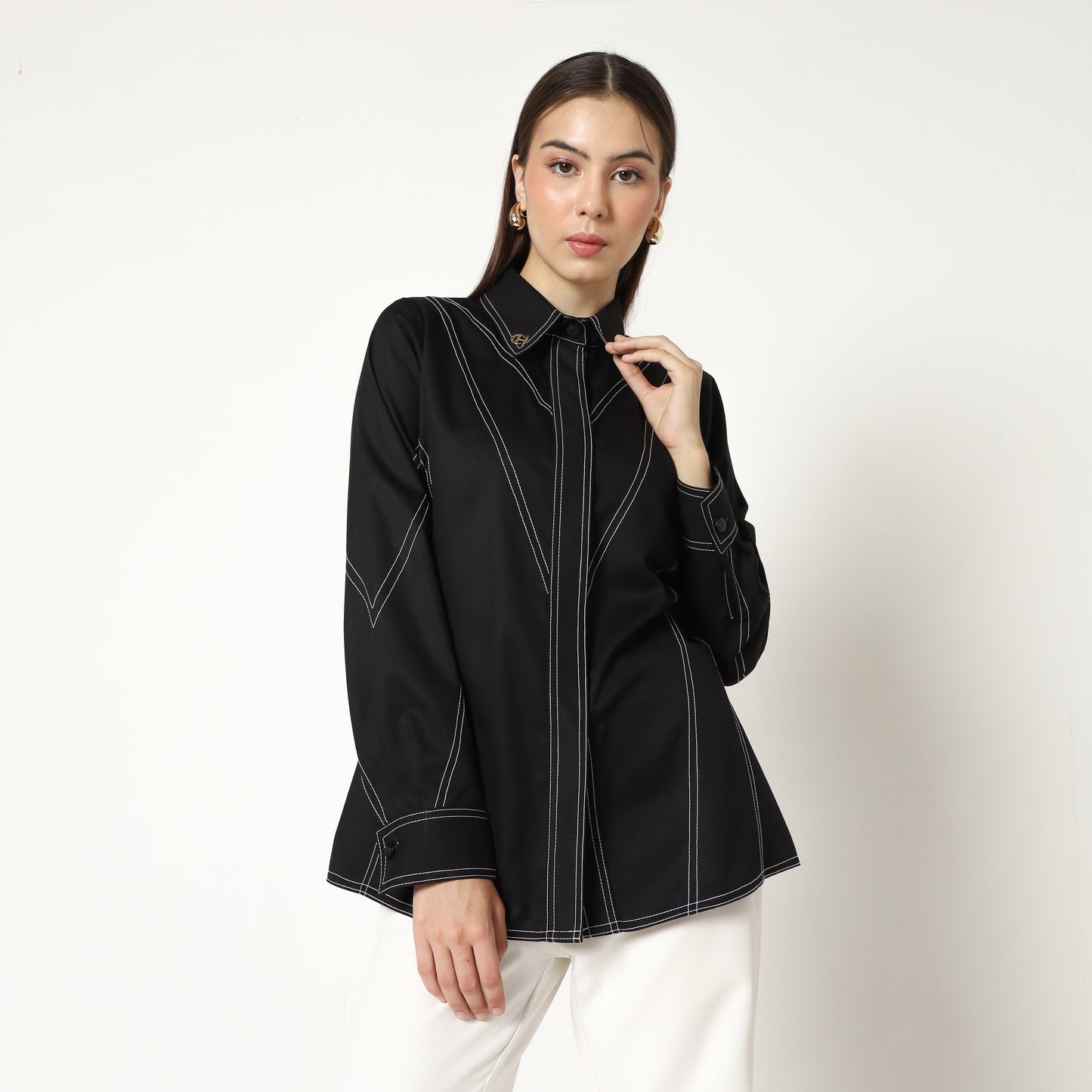 Chanté - Margo Shirt in Black