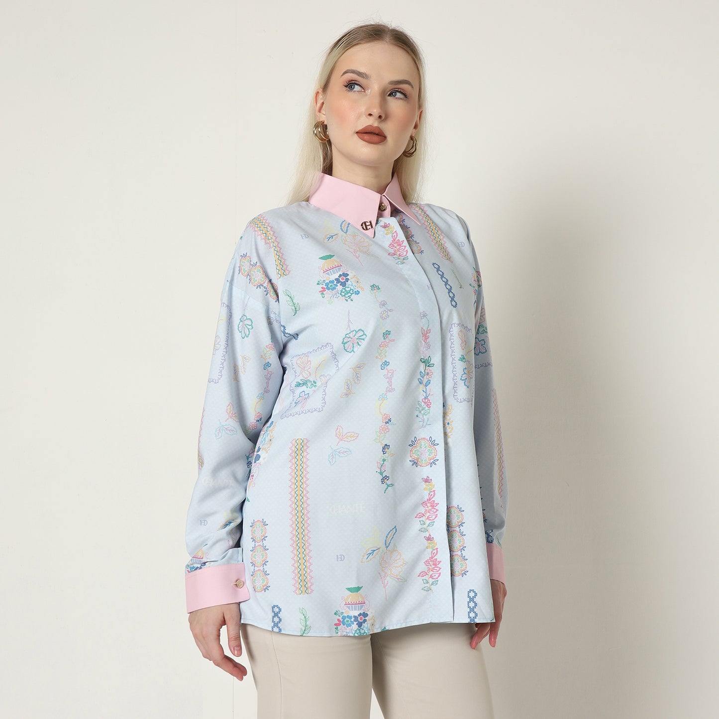 Chanté - Odelya Shirt in Blue Candy