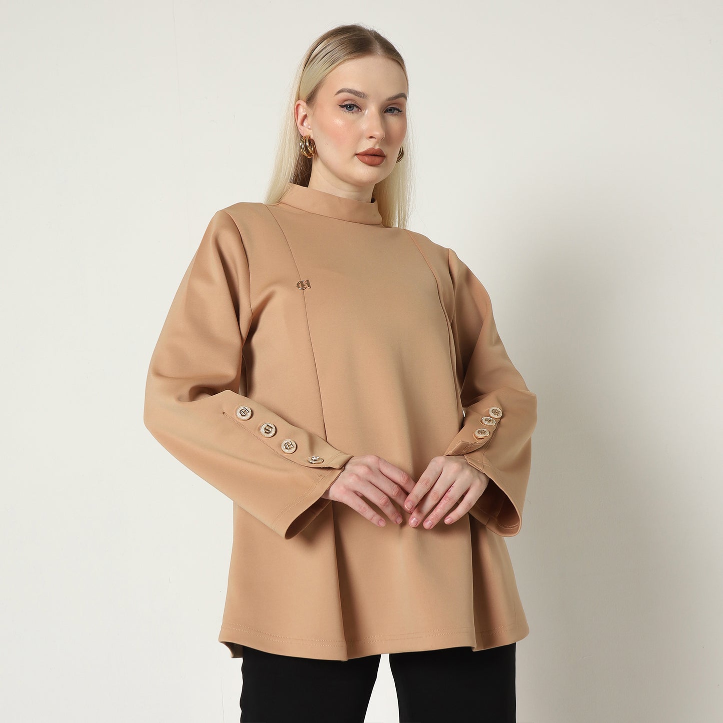 Chanté - Orly Blouse in Caramel