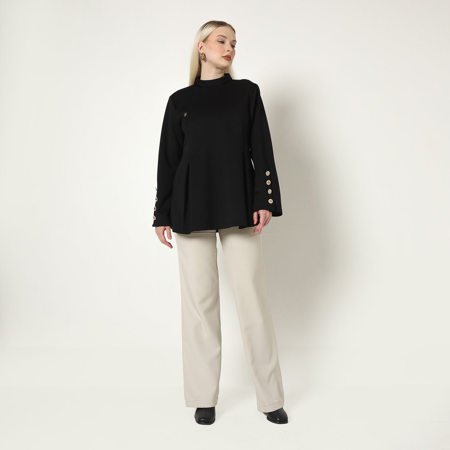 Chanté - Orly Blouse in Black