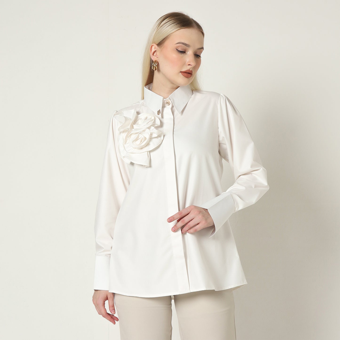 Chanté - Ophelia Shirt in Broken White