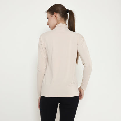 Chanté - Odessa Long Inner Blouse in Beige