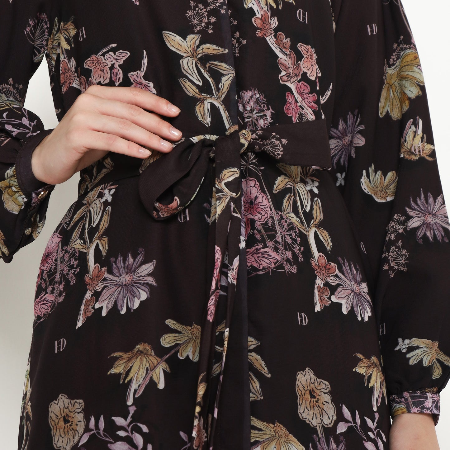 Chanté - Sabia Dress in Mahogany