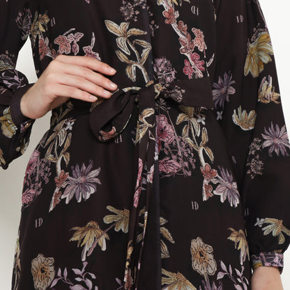 Chanté - Sabia Dress in Mahogany