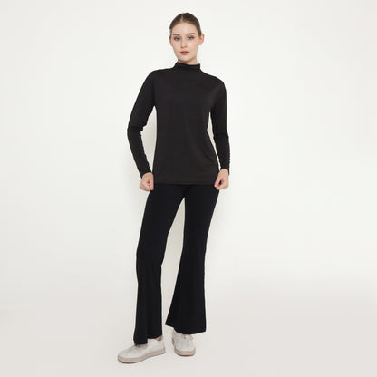 Chanté - Odessa Long Inner Blouse in Black