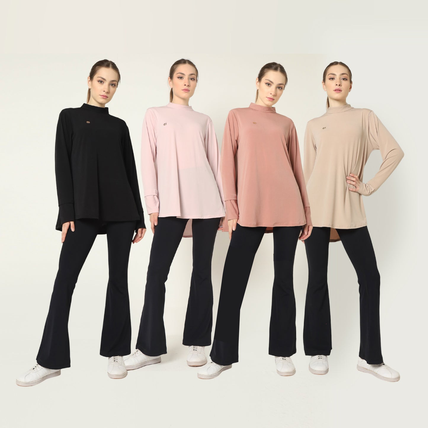 Chanté - Kalina Active Tunic in Blush Pink