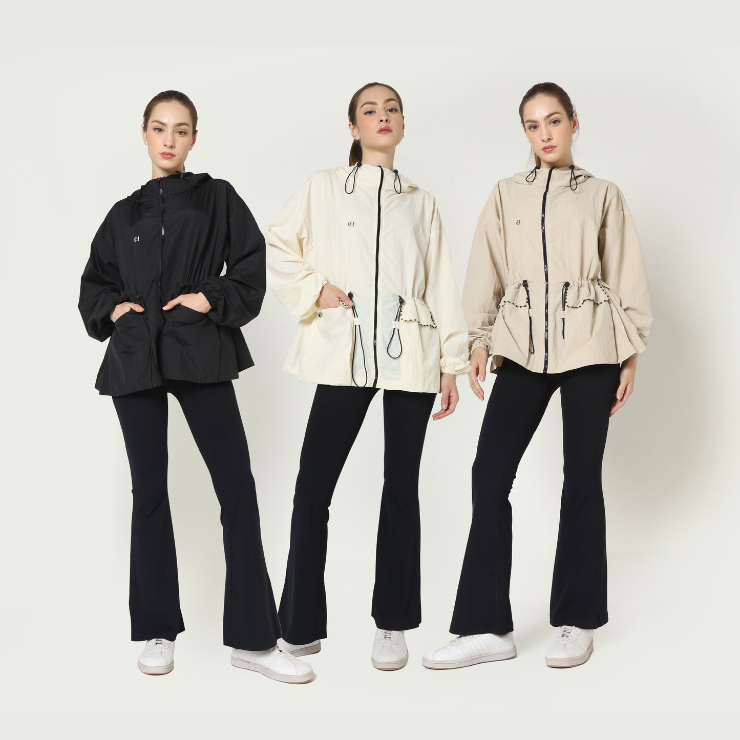 Chanté - Kataleya Active Hoodie Jacket - Blue