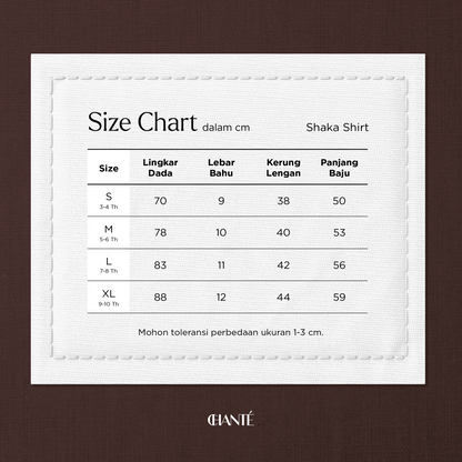 Chanté - Sakha Boy Shirt in Mahogany