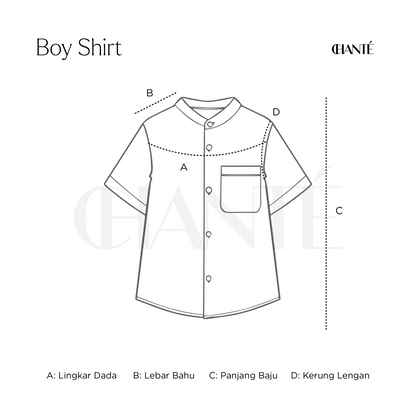 Chanté - Sakha Boy Shirt in Sand