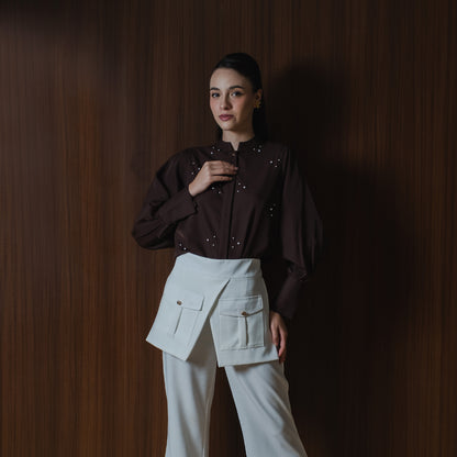 Chanté - Olea Shirt in Espresso (Women Shirt)