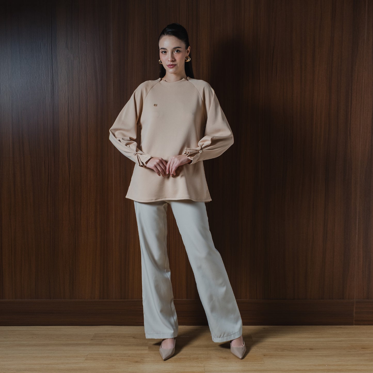 Chanté - Ottilia Blouse in Sand (Women Blouse)