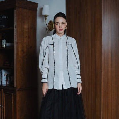 Chanté - Oriana Shirt in Broken White