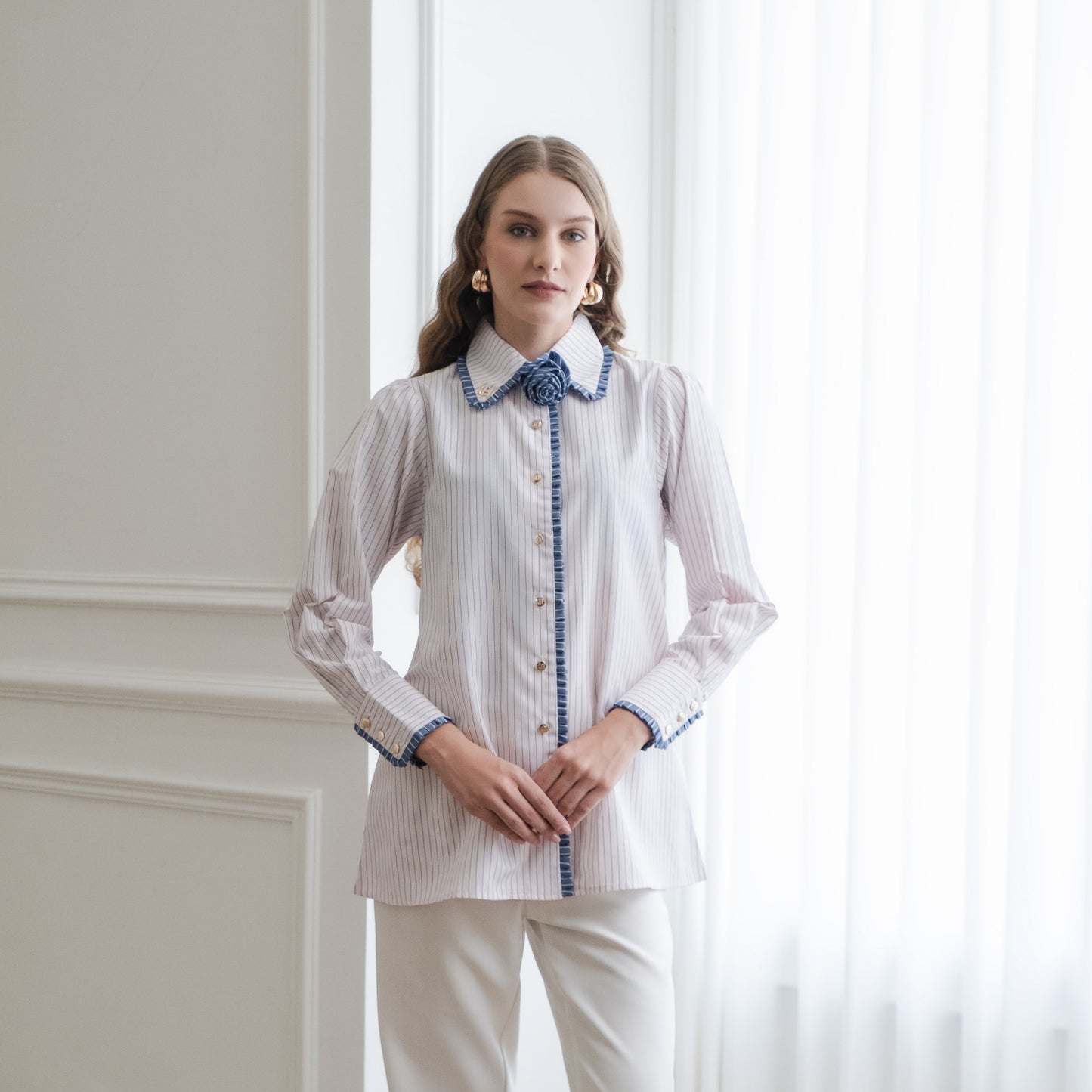 Chanté - Orila Tunic in Pearl White