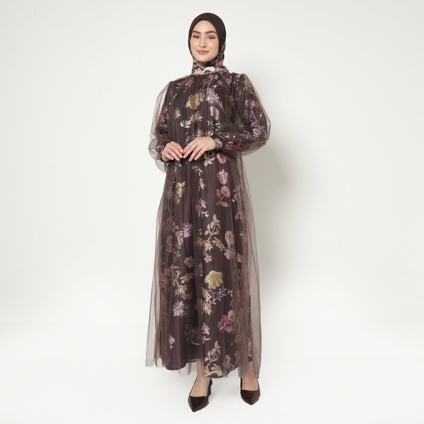 Chanté - Saiqa Dress in Mahogany