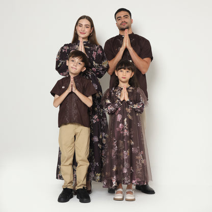 Chanté - Sakha Boy Shirt in Mahogany