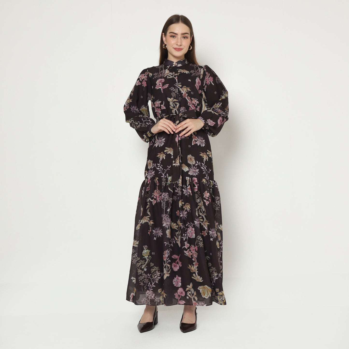 Chanté - Sabia Dress in Mahogany