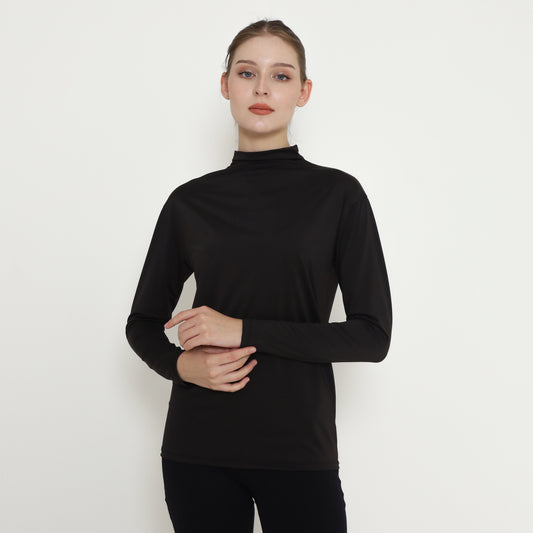 Chanté - Odessa Long Inner Blouse in Black