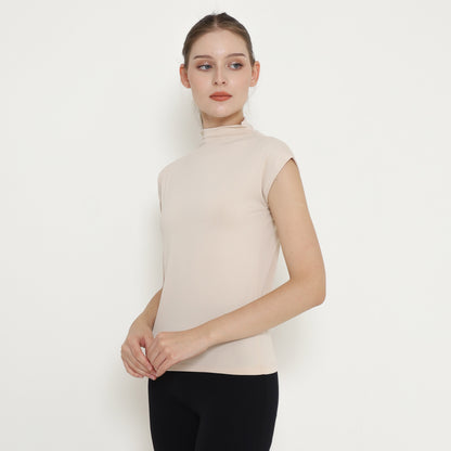 Chanté - Odessa Short Inner Blouse in Beige