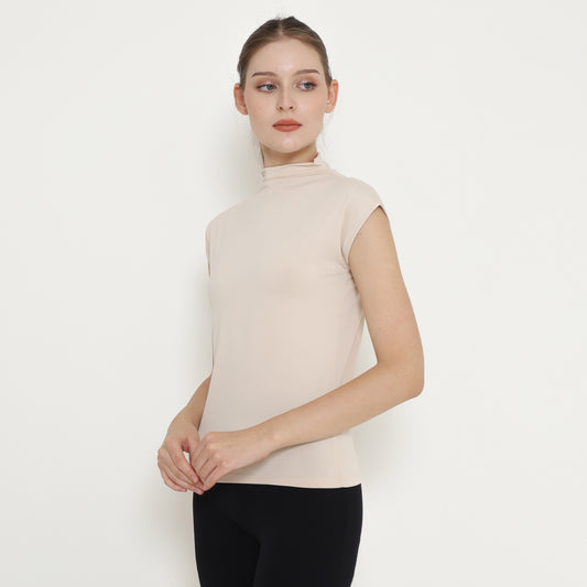 Chanté - Odessa Short Inner Blouse in Beige