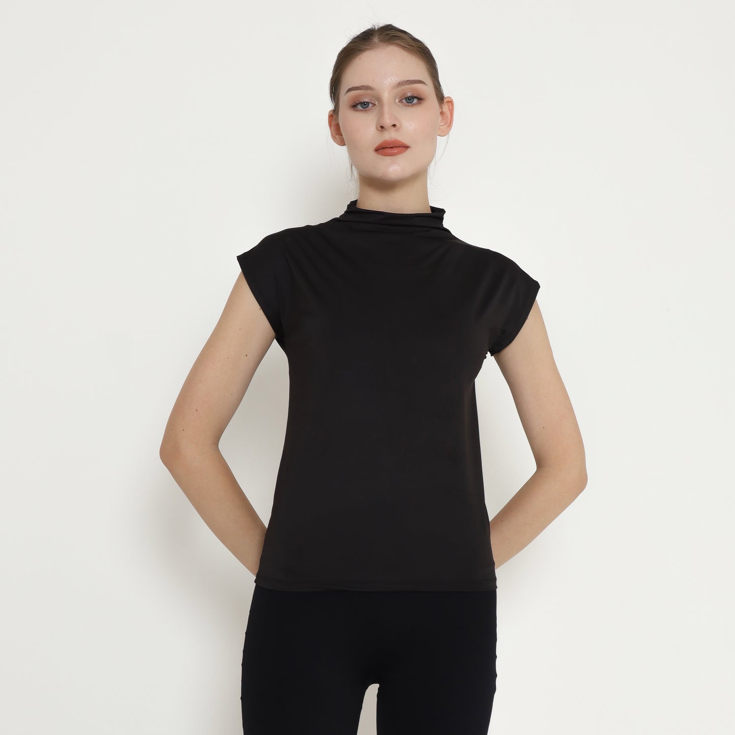 Chanté - Odessa Short Inner Blouse in Black