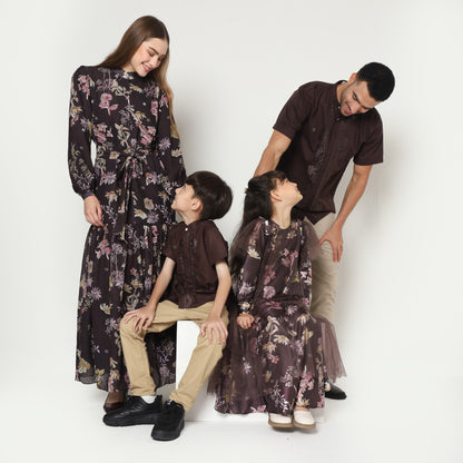 Chanté - Sabia Dress in Mahogany