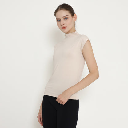 Chanté - Odessa Short Inner Blouse in Beige