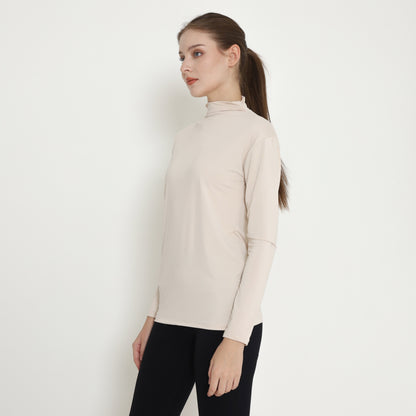 Chanté - Odessa Long Inner Blouse in Beige