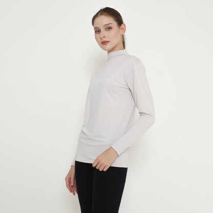 Chanté - Odessa Long Inner Blouse in Broken White