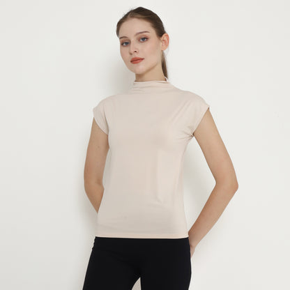 Chanté - Odessa Short Inner Blouse in Beige