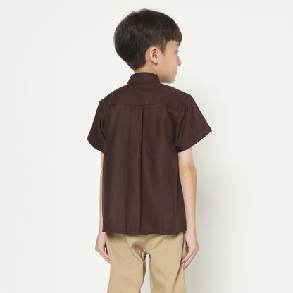 Chanté - Sakha Boy Shirt in Mahogany