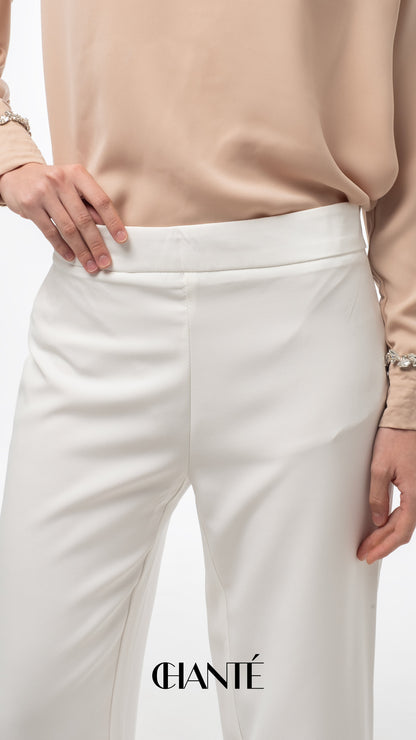 Alima Pants - Broken White