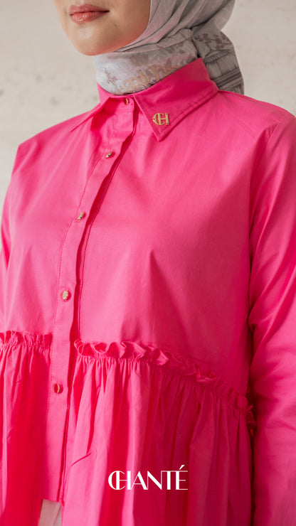Alodie Shirt - Hot Pink