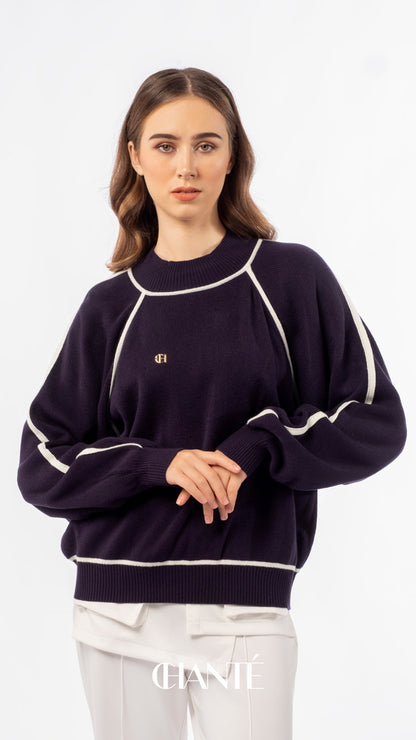 Anaya Sweater - Navy