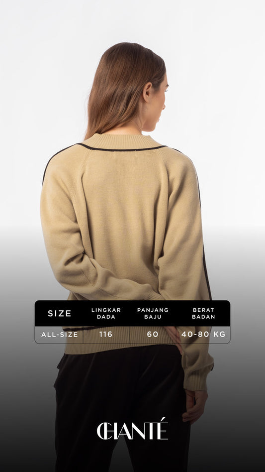 Anaya Sweater - Tan