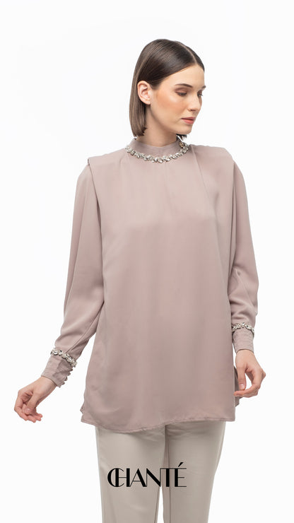 Atiya Blouse - Grey