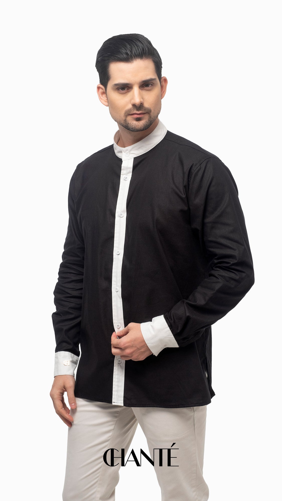 Blake Men Shirt - Black