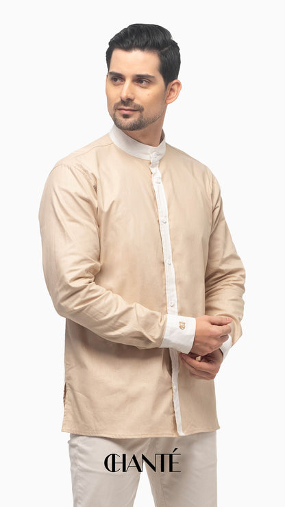 Blake Men Shirt - Sand