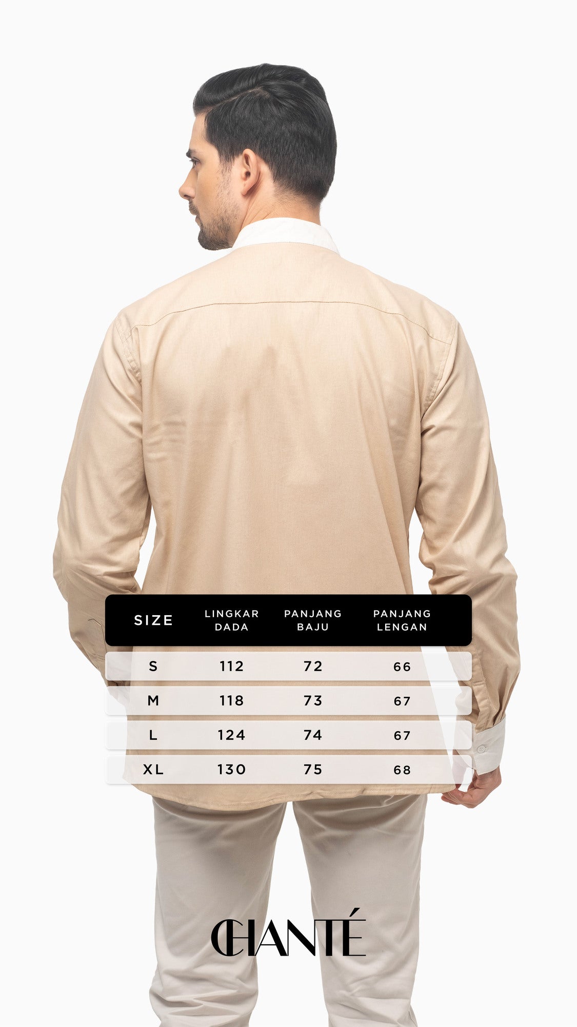 Blake Men Shirt - Sand