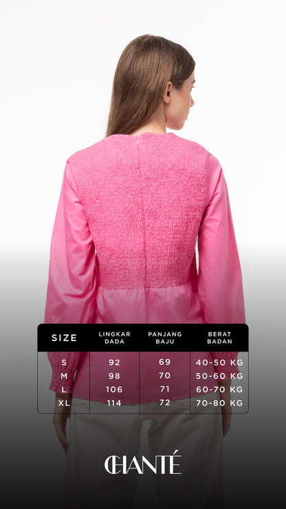 Chantasia Blouse - Pink