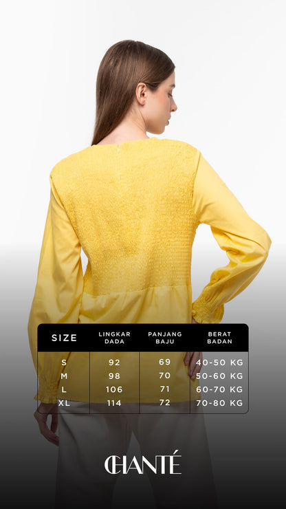 Chantasia Blouse - Yellow