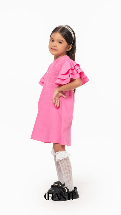 Chantasia Girl Dress - Pink