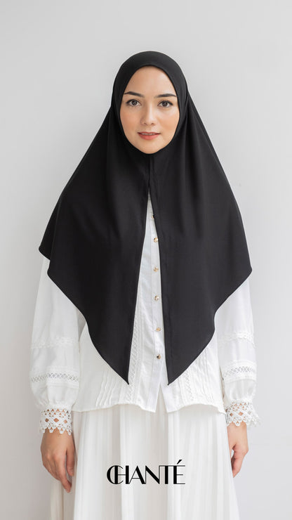 Kirana Instant Hijab - Black