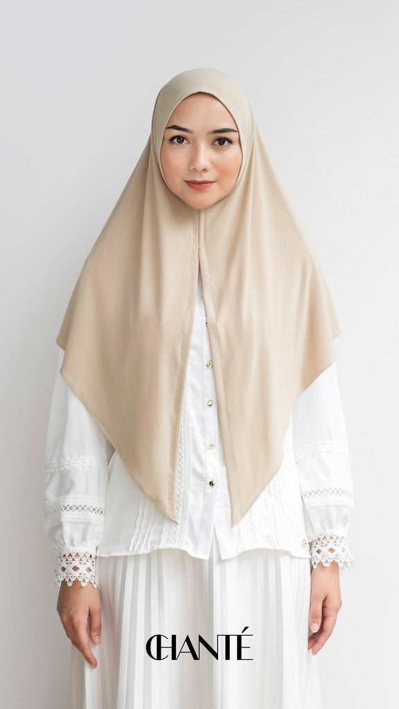 Kirana Instant Hijab - Creamy