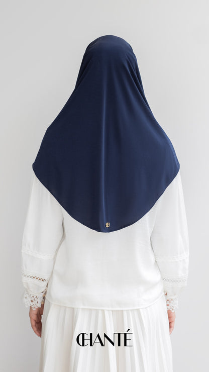 Kirana Instant Hijab - Navy