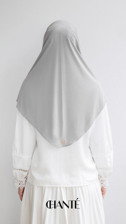 Kirana Instant Hijab - Smoke Grey