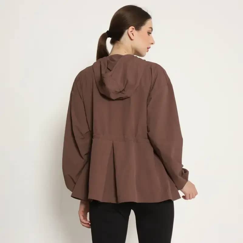 Chanté - Kataleya Active Hoodie Jacket - Brown