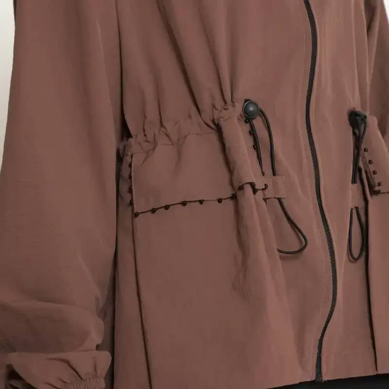Chanté - Kataleya Active Hoodie Jacket - Brown